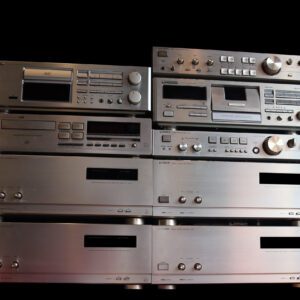 Luxman M03 - 4 szt zestaw 2 par monobloków po wymianie wszystkich kondensatorów